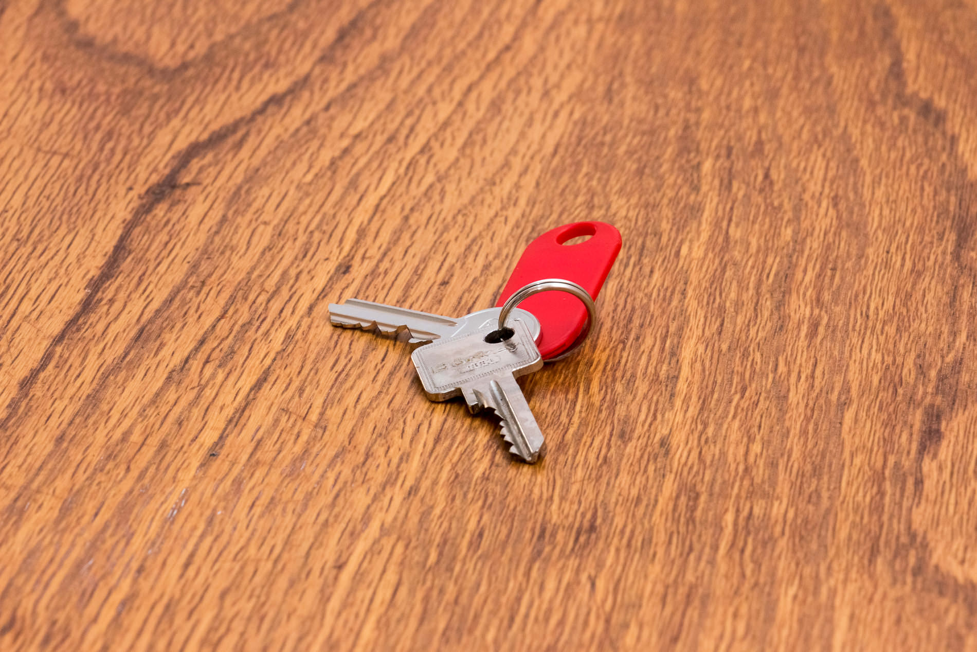 House keys of the fitter's rooms in Dortmund